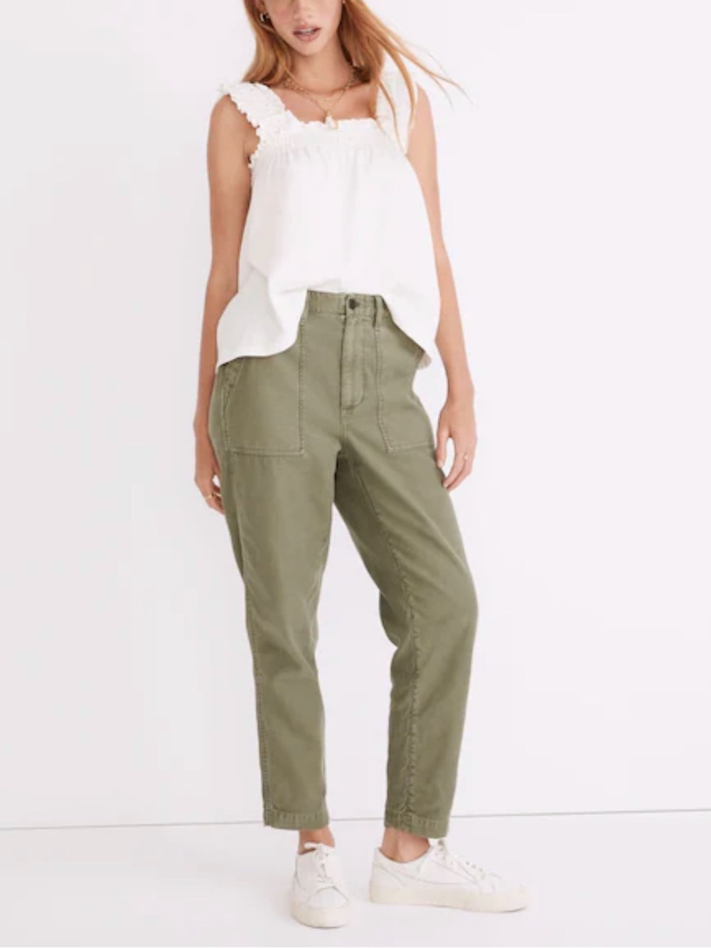 Madewell Griff Tapered Fatigue Cargo Pants